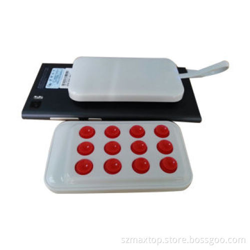 Sticker on power bank, 2,500mAh, for all smartphones